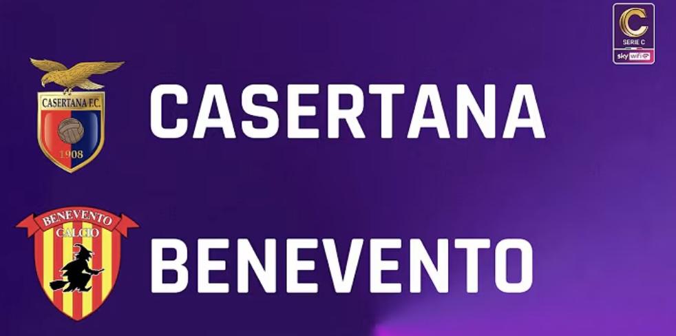 CASERTANA-BENEVENTO 0-0: il derby finisce a reti bianche