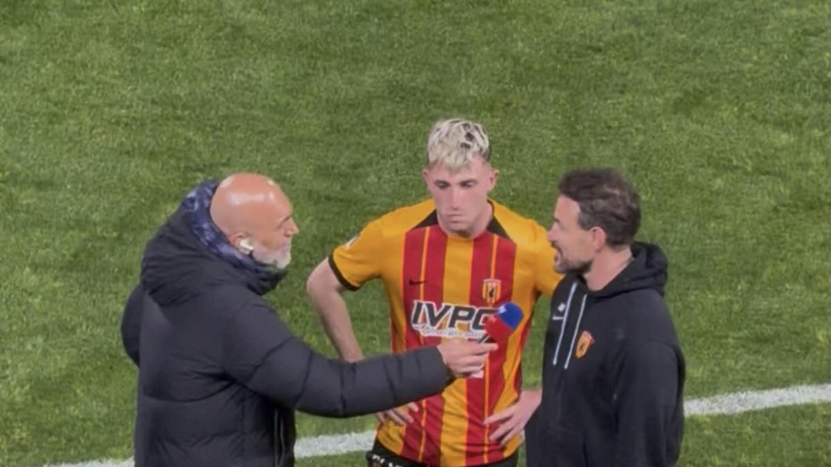 SALA STAMPA DOPO BENEVENTO-CATANIA, FLORO FLORES:"Mancano 8 partite e adesso inizia il momento più difficile"