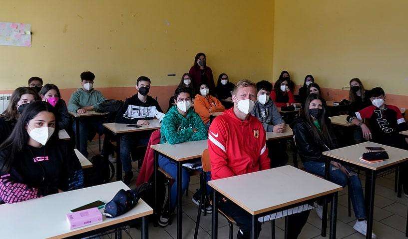 NEWS TB: #ÈTempoDiCrescereInsieme: il Benevento incontra gli studenti del Liceo "G.Guacci" 