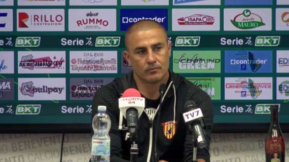 Cannavaro dopo Benevento-Perugia: "Sono molto arrabbiato. In casa commettiamo errori che non riesco a spiegarmi"