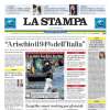 La Stampa - ed Novara: "Azzurro stinto"