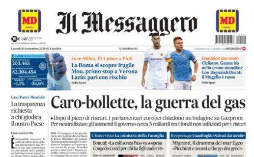Il Messaggero - Abruzzo: "Pescara, la vetta è tua | Harakiri Teramo"