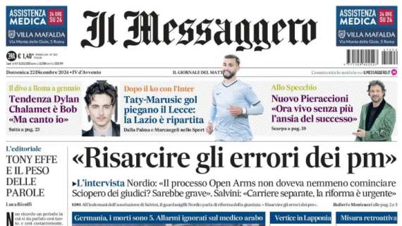 Il Messaggero: "Latina, tre punti per ripartire"