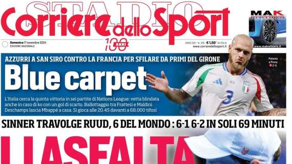 Rassegna stampa Le prime pagine dei quotidiani sportivi