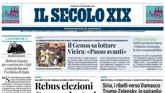 Il Secolo XIX: "Sestri in crisi di risultati. Ora l'obiettivo sono i playout"