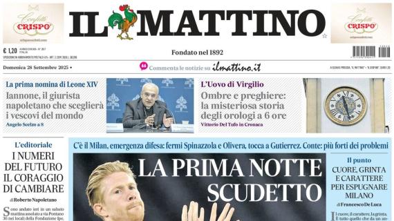 Il Mattino ed. Salerno: "L'emergenza granata si cura con i Ferrari-s"