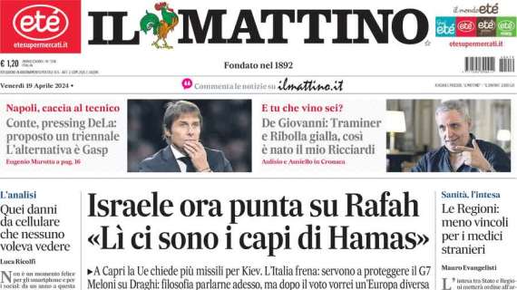 Il Mattino: "Casertana, un derby da sestina"