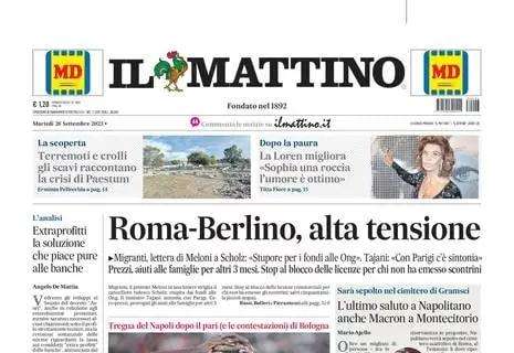 Il Mattino: "Benevento, che blitz a Brindisi. Turris e Giugliano al tappeto"