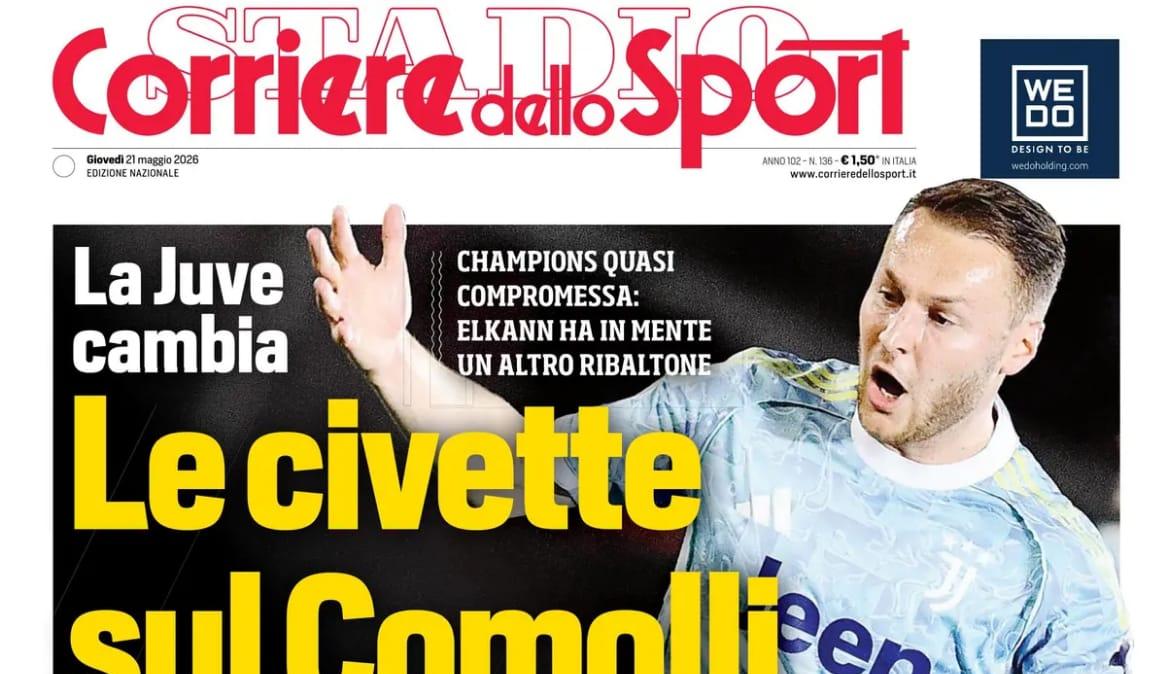 Corriere dello Sport - Salernitana in orbita, Cosmi vola