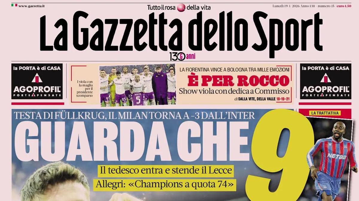 Gazzetta dello Sport: "Il Bra fa esultare l'Arezzo| Il Vicenza non finisce mai"