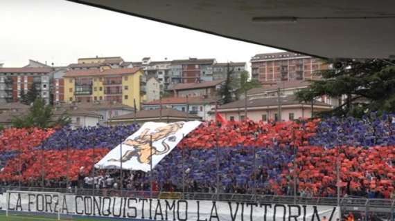 Derby Potenza-Matera, il "Viviani" va soldout