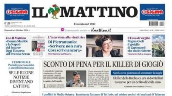 Il Mattino ed Avellino: "Pitone, la fame e la fiducia"