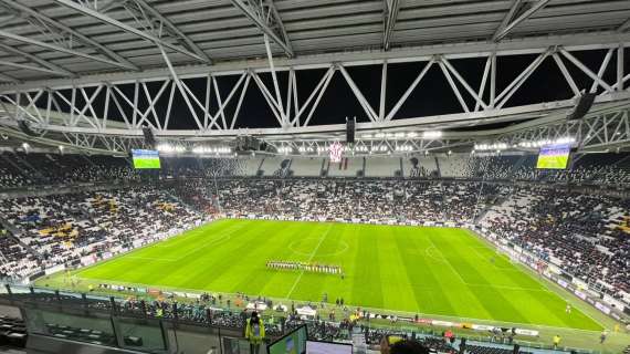 Juventus NG-Vicenza, il dato sugli spettatori: 21572 il totale dei presenti