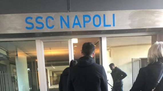 FOTONOTIZIA TC - Pordenone, Bertoli arrivato nella sede del Napoli