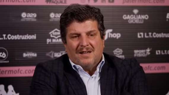 Palermo, Baldini: "Per 80 minuti siamo stati padroni del campo"