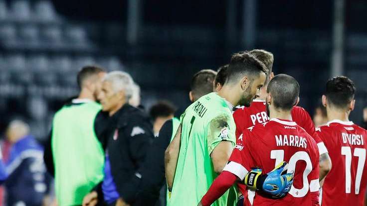 Il Bari non sfonda: reti bianche nell'allenamento congiunto col Molfetta