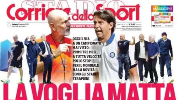 Corriere dello Sport: "L’abbondanza, finto problema a Crotone"