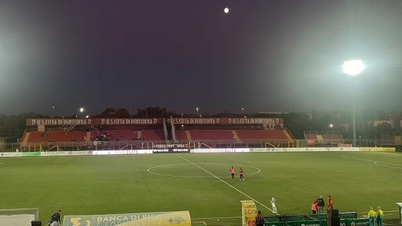 Pontedera-Campobasso, 0-3 il parziale: i lupi molisani calano il tris in 30'