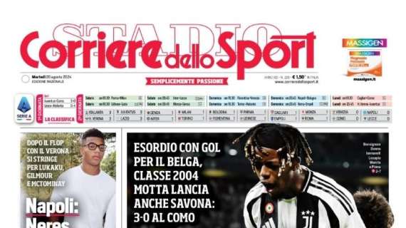 Corriere dello Sport: "Auteri: Benevento già in emergenza | Colpi Messina"