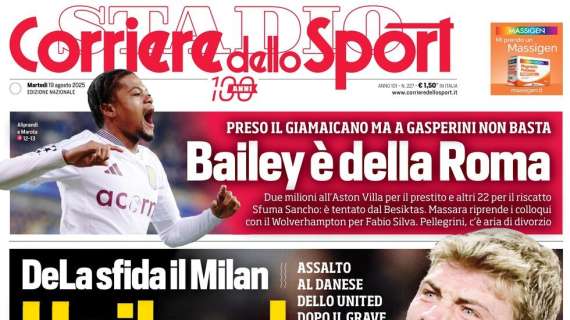 Rassegna stampa Le prime pagine dei quotidiani sportivi