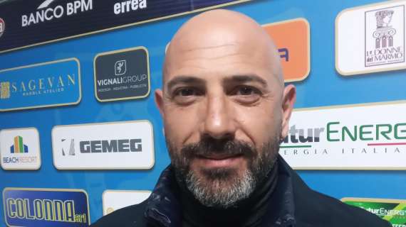 Carrarese, Calabro: "A Pineto ci è stato annullato un goal regolare"