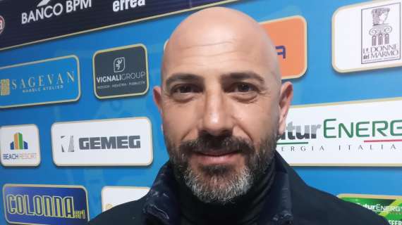 Carrarese, Calabro: "Noi poco o nulla considerati, l'ho fatto notare ai ragazzi"