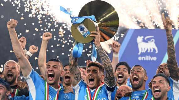 Sorrento, sui social i complimenti al Napoli per lo scudetto