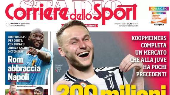 Rassegna stampa Le prime pagine dei quotidiani sportivi