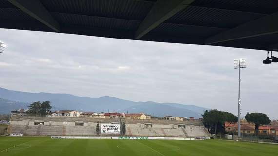 Pistoiese-Arezzo, le formazioni ufficiali: Lulli titolare