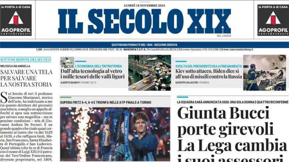 Il Secolo XIX: "Santini-gol. Tre punti d'oro per l'Entella"