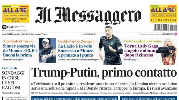 Il Messaggero - ed Umbria: "Derby senza gol, vince la prudenza"