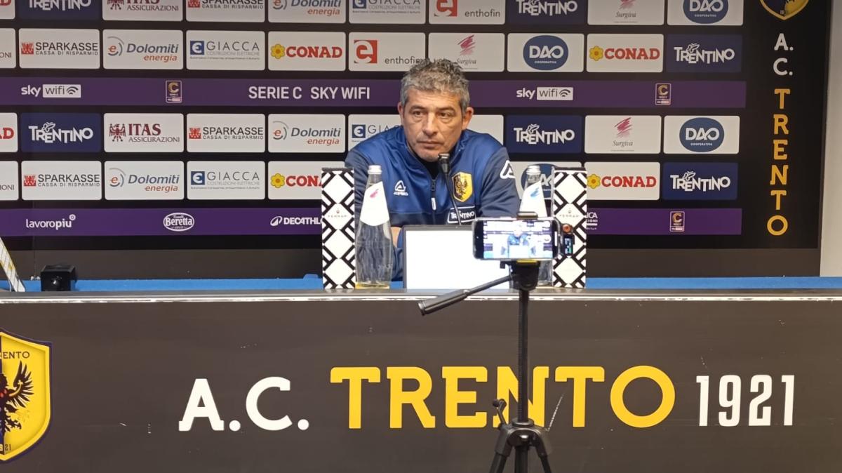 Trento, Tabbiani: "Per raggiungere determinate posizioni c'è tanto da lavorare"