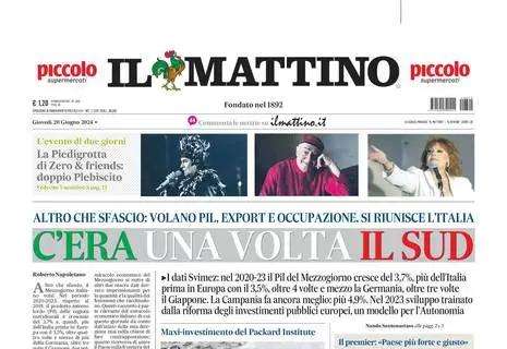 Il Mattino - Avellino: "Per l'attacco spunta Curcio. Tifosi in fila al botteghino"