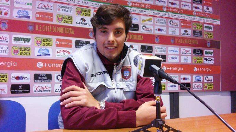 Pistoiese, un ex Pontedera si allena con la squadra