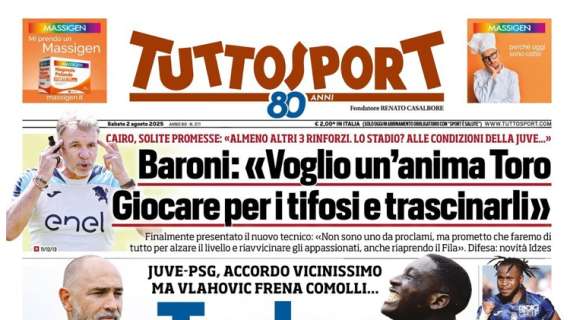 Tuttosport: "Botti Catania: Martic e Corbari"
