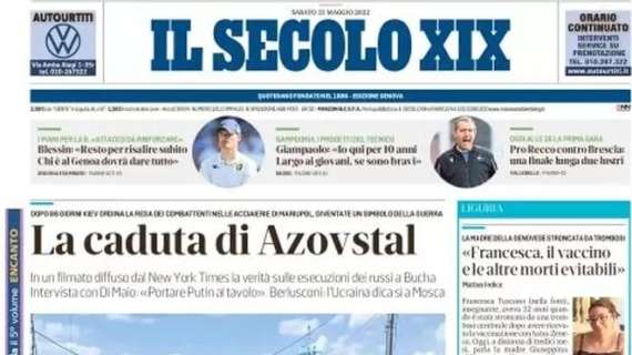 Secolo XIX  "L'Entella cerca l'impresa per la Serie B"