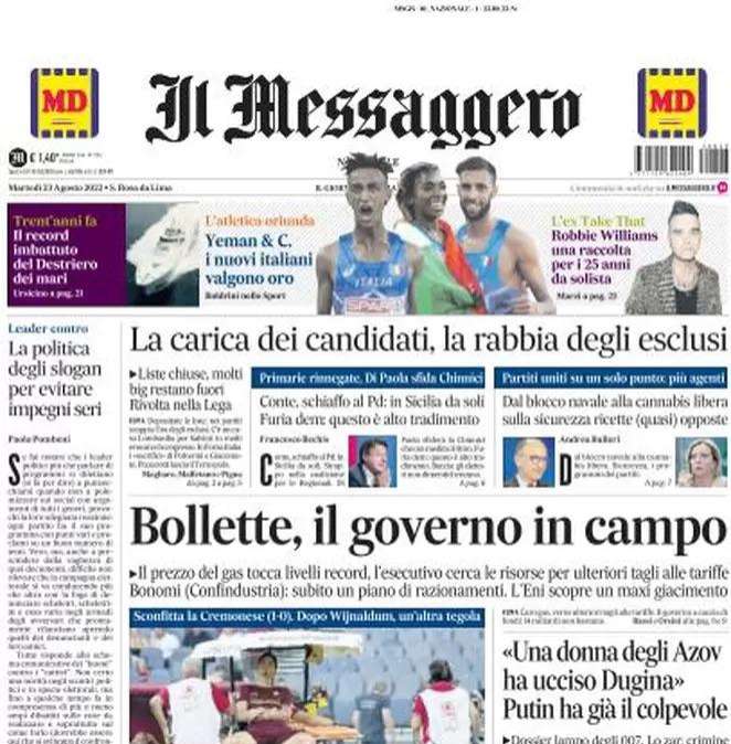 Il Messaggero - Abruzzo: "Pescara, mercato: in tre nel mirino"