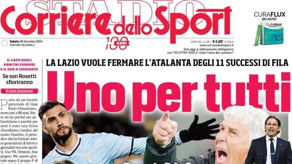 Rassegna stampa Le prime pagine dei quotidiani sportivi