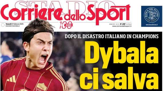 Rassegna stampa Le prime pagine dei quotidiani sportivi