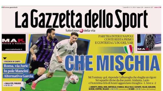 Rassegna stampa Le prime pagine dei quotidiani sportivi