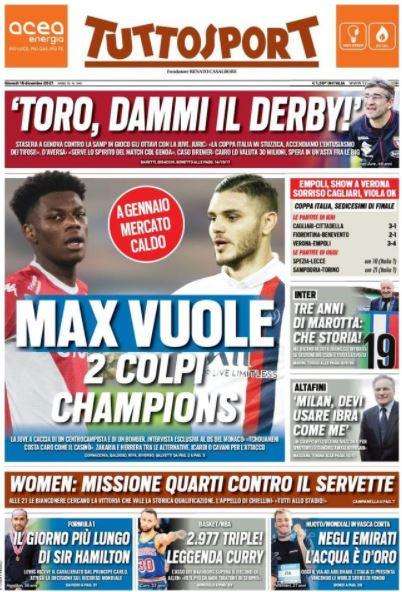 Tuttosport: "Il Padova si accontenta | Il Bari non si pone limiti"