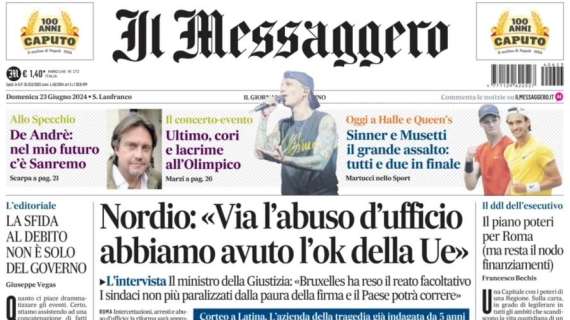 Il Messaggero ed. Umbria: "Ternana, Abate suona la carica"