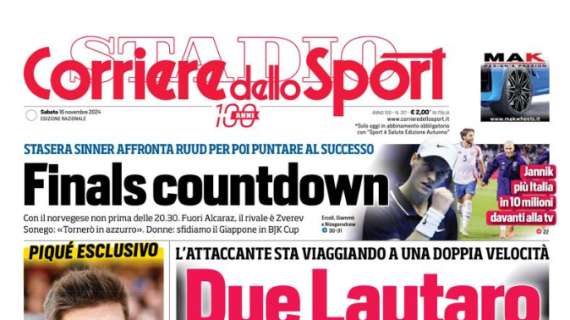 Rassegna stampa Le prime pagine dei quotidiani sportivi