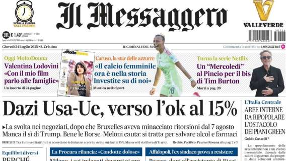 Il Messaggero ed. Umbria: "Ternana, il mercato si muove: due i colpi"