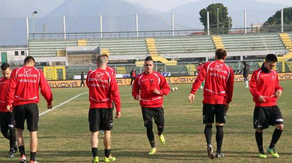 Nocerina, la squadra continuerà ad allenarsi