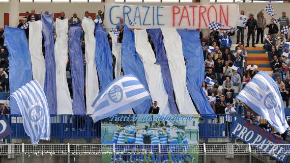 Parziali gare 18: Pro Patria avanti, reti bianche a Campobasso e Meda