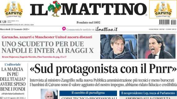 Il Mattino: "Benevento ko. Auteri in crisi"