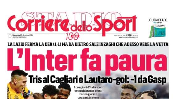 Corriere dello Sport: "Benevento, tutti a correre, c'è il Catania"