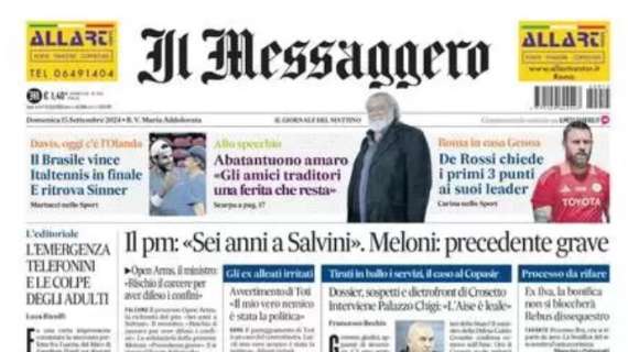 Il Messaggero: "Perugia per dare un segnale forte, Gubbio per battere la maledizione Curi"