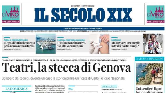 Il Secolo XIX: "L'Entella abbatte anche il tabù Curi"